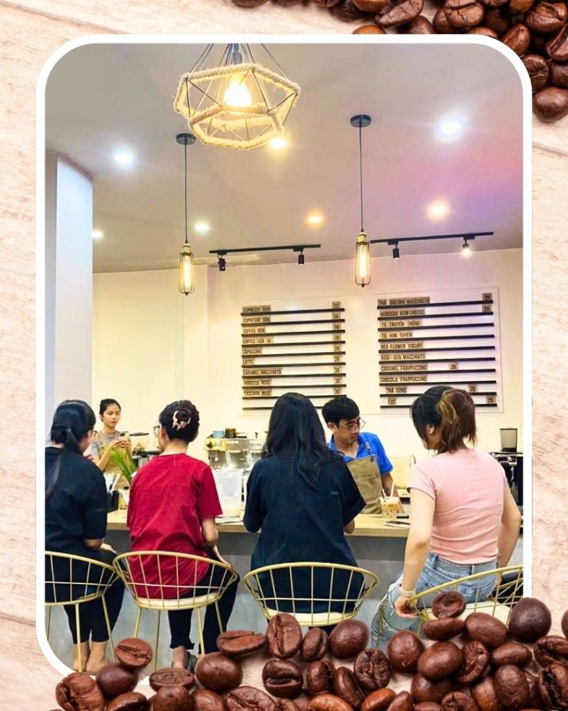 học viên khóa đào tạo pha chế huế