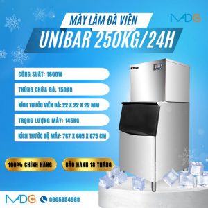 Máy làm đá viên Unibar 250kg/24h