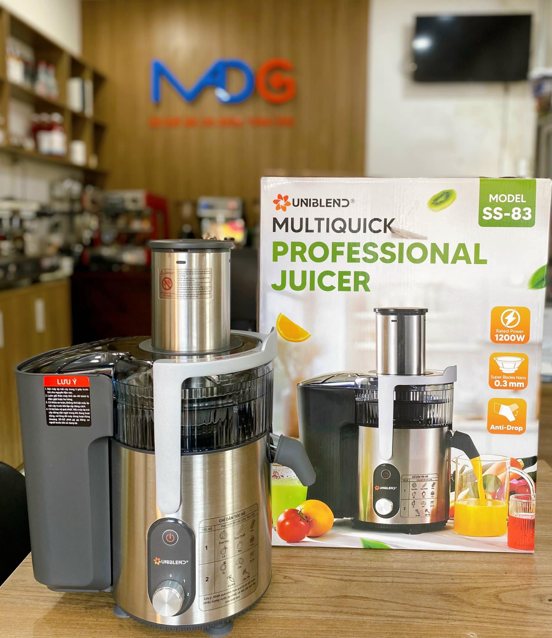 Máy ép nhanh Uniblend SS83