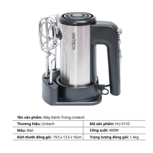 Máy đánh trứng Unitech HU - 3110