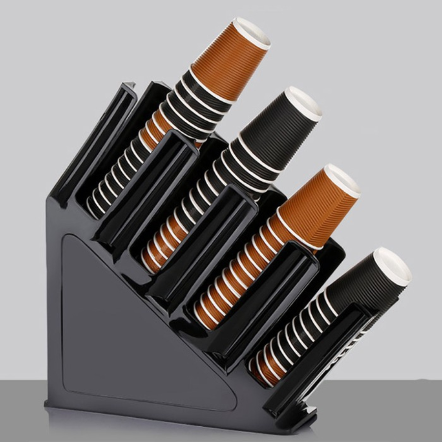 Khay úp cốc nghiêng nhựa takeaway