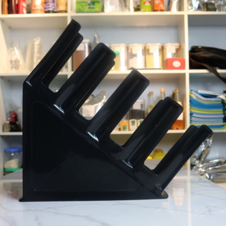 Khay úp cốc nghiêng nhựa takeaway