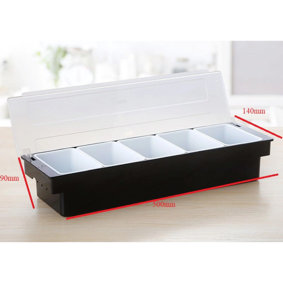 Khay đựng topping 5 ngăn