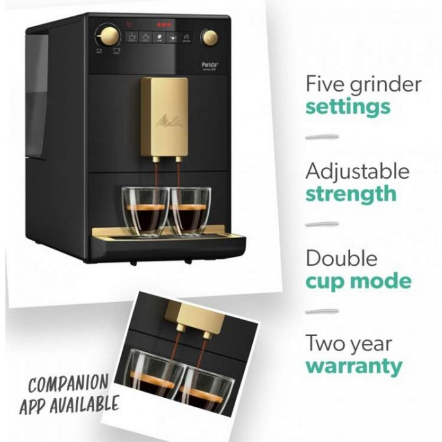 Máy pha cà phê tự động Melitta Purista Jubilee