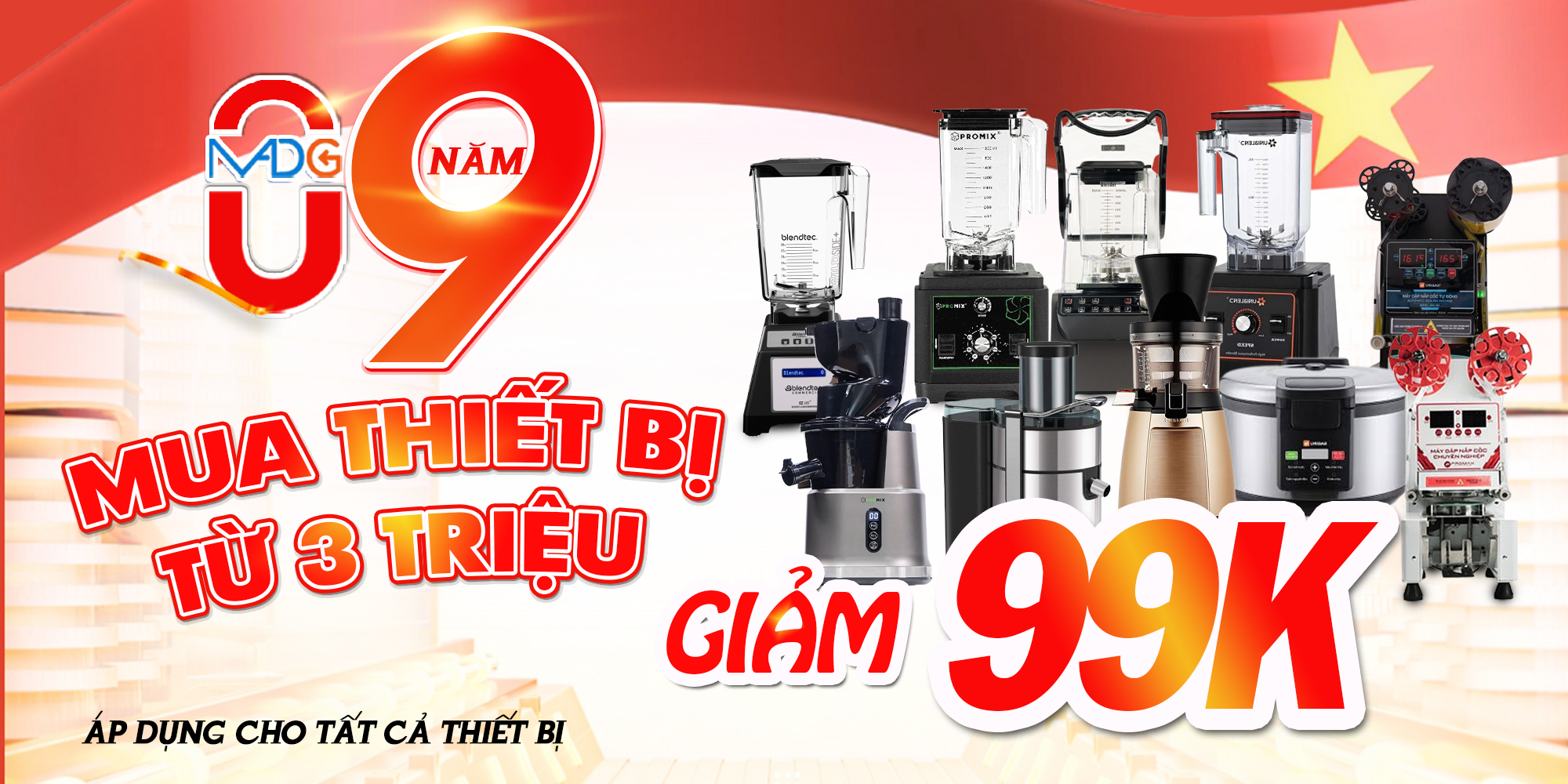 Chương trình giảm 99K cho đơn 3 triệu